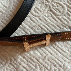 Hermes Reversible Belt